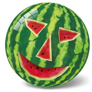 11-2128 STAR BALL - ТОПКА STAR НАЛИЧНА В РАЗМЕР  Ø 14 CM ИЛИ 23 CM ДИНЯ - ЛИЦЕ УСМИВКА - FACE BALL WATERMELON