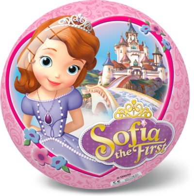 12-2731 STAR BALLS - ТОПКА STAR СОФИЯ ПЪРВА Ø 14 CM ИЛИ 23 CM SOFIA THE FIRST BALL DISNEY