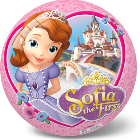 12-2731 STAR BALLS - ТОПКА STAR СОФИЯ ПЪРВА Ø 14 CM ИЛИ 23 CM SOFIA THE FIRST BALL DISNEY