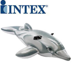 58539 INTEX – ГОЛЯМ НАДУВАЕМ ДЕЛФИН С ДРЪЖКИ 201 X 78 CM