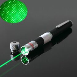 GREEN-LASER-2 - ЗЕЛЕН ЛАЗЕР ЗА ЗАБАВЛЕНИЕ ИЛИ ИЗПОЗЛВАНЕ КАТО ПОЙНТЕР, ПОКАЗАЛКА, С ПРИСТАВКИ