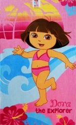 BEACH TOWELS DORA THE EXPLORER - ПЛАЖНИ ХАВЛИИ DORA - ХАВЛИИ ЗА ПЛАЖ С КАРТИНКИ С АНИМАЦИОННИ ГЕРОИ ДОРА ИЗСЛЕДОВАТЕЛКАТА ИЛИ ДОРА ПЪТЕШЕСТВЕНИЧКАТА