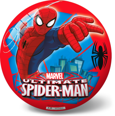 17-2675 STAR BALL - ТОПКА СТАР СПАЙДЪРМЕН, ТОПКА ЧОВЕКЪТ ПАЯК 14 CM ИЛИ 23 CM ULTIMATE SPIDERMAN BALL