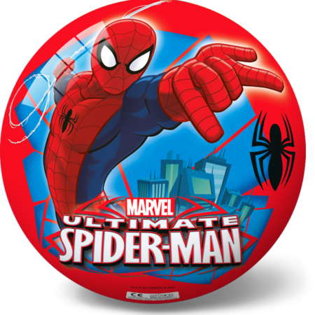 17-2675 STAR BALL - ТОПКА СТАР СПАЙДЪРМЕН, ТОПКА ЧОВЕКЪТ ПАЯК 14 CM ИЛИ 23 CM ULTIMATE SPIDERMAN BALL