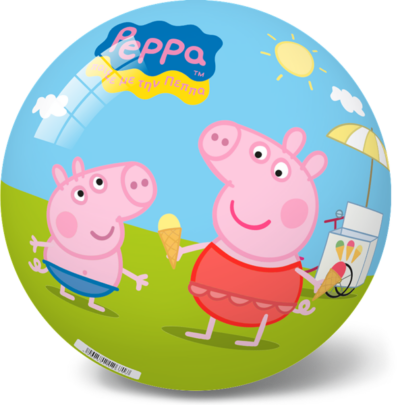 29-2689 STAR BALLS - ТОПКИ СТАР ПРАСЕТО ПЕПА 14 CM ИЛИ 23 CM - PEPPA PIG BALL