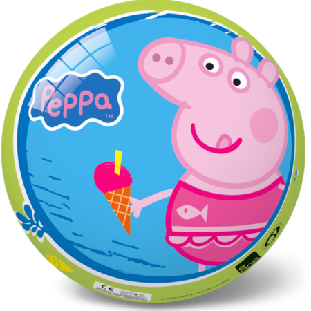 29-2769 STAR BALL - ТОПКИ СТАР ПЕПА ПРАСЕТО 14 CM ИЛИ 23 CM - PEPPA PIG BALL
