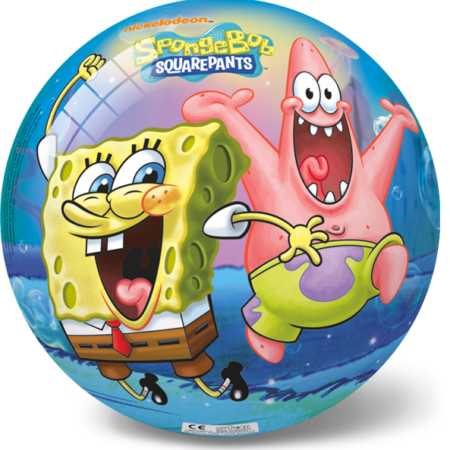 30-2651 STAR BALL - ТОПКИ STAR СПОНДЖ БОБ, СПОНЧ БОБ ТОПКА 14 CM ИЛИ 23 CM SPONGE BOB SQUARE PANTS BALL