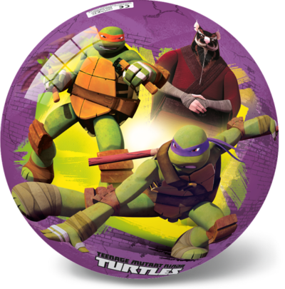 30-2703 STAR BALL - ТОПКА СТАР КОСТЕНУРКИ НИНДЖА 14 CM ИЛИ 23 CM - TEENAGE MUTANT NINJA BALL