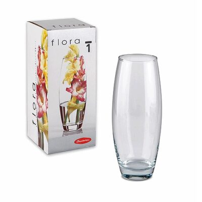 95250 - 43966 - 43177 PASABAHCE GLASS VASES - ПАШАБАХЧЕ СТЪКЛЕНИ ВАЗИ РАЗЛИЧНИ ЦВЕТОВЕ 3 Х 30 БРОЯ ОТ ДИСП. 90 БРОЯ - СТЪКЛЕНИ ВАЗИ В КАШОН - Image 4