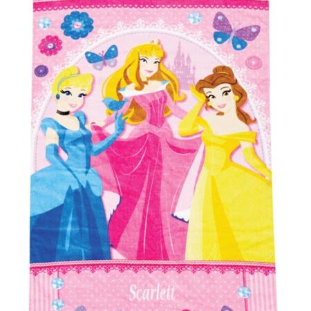 BEACH TOWEL PRINCESS - ДЕТСКА ПЛАЖНА ХАВЛИЯ ПРИНЦЕСИ