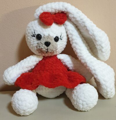 Ръчно изработена играчка зайче - Image 4