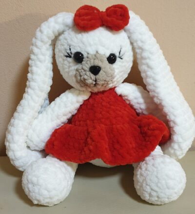 Ръчно изработена играчка зайче - Image 3