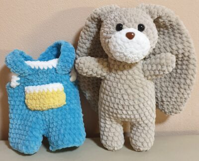 Ръчно изработена играчка зайче - Image 3